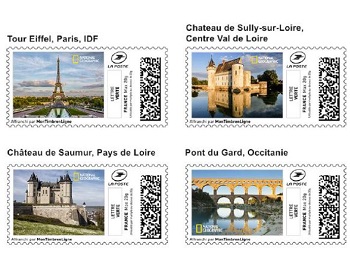 Imprimer chez soi la nouvelle collection de timbres National Geographic