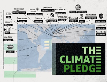 20 nouvelles entreprises dans les domaines de l’agriculture, des énergies renouvelables..., rejoignent The Climate Pledge