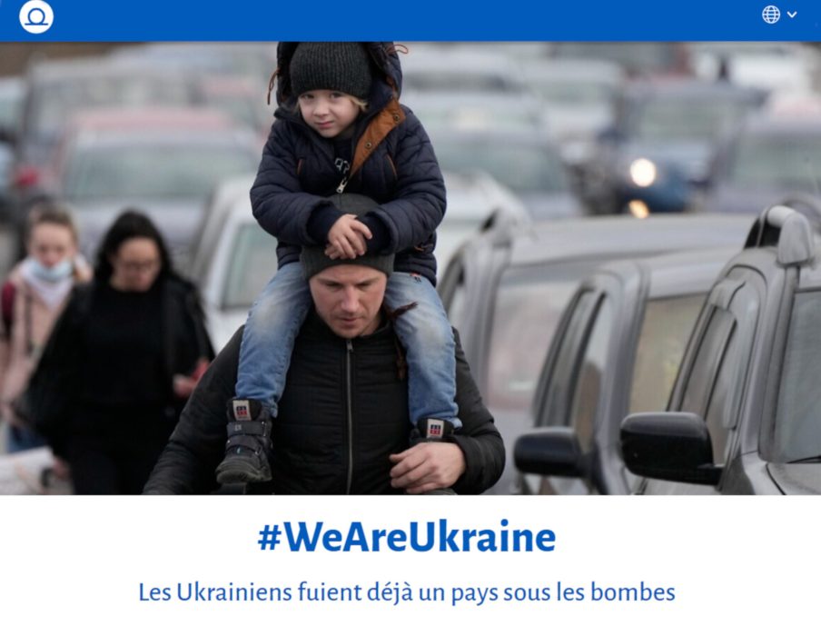 #WeAreUkraine : opération de soutien aux Ukrainiens avec les entreprises françaises et les citoyens