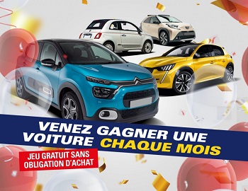 Delko organise un jeu gratuit et fait gagner une voiture chaque mois