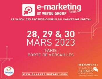 Il est temps de pratiquer le marketing du BISOU et la stratégie 4P ! Le salon e-marketing Paris revient les 28, 29 et 30 mars 2023.