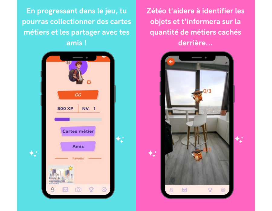 Olecio lance OMG - Orientation Métiers Go, première application de découverte des métiers en réalité augmentée