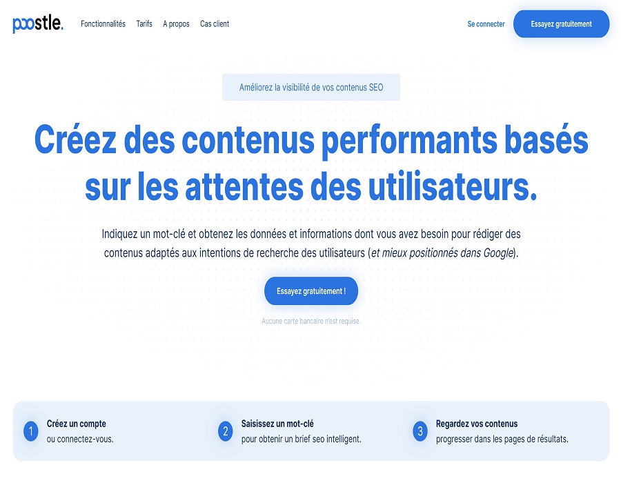 Poostle, le nouvel assistant SEO intelligent pour booster la visibilité des contenus !