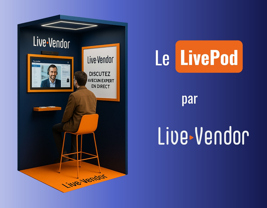 LivePod : la cabine immersive qui transforme chaque lieu en point de vente