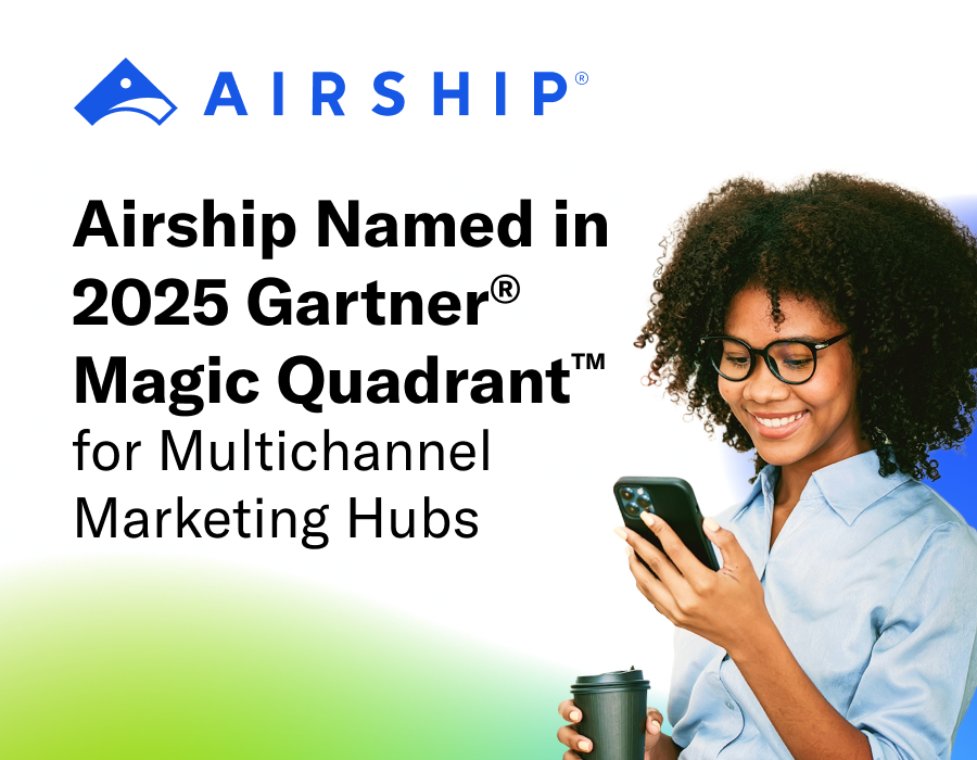 Airship reconnu dans le Magic Quadrant 2025 de Gartner pour les hubs marketing multicanaux