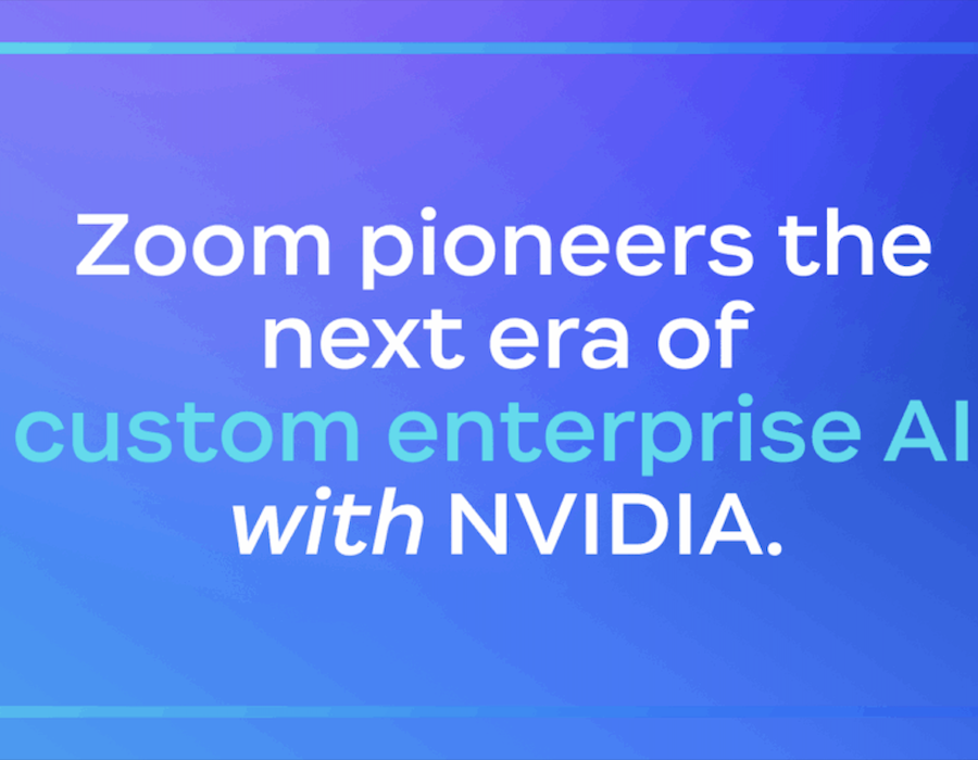 Zoom s'associe à NVIDIA pour développer une nouvelle génération d’IA sur mesure