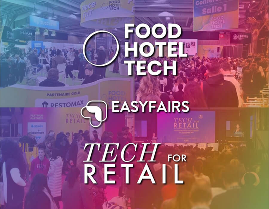 Food Hotel Tech et Tech For Retail rejoignent Easyfairs pour accélérer leur développement