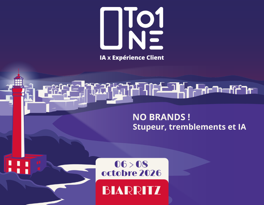 One to One IA x Expérience Client revient du 6 au 8 octobre 2026 à Biarritz